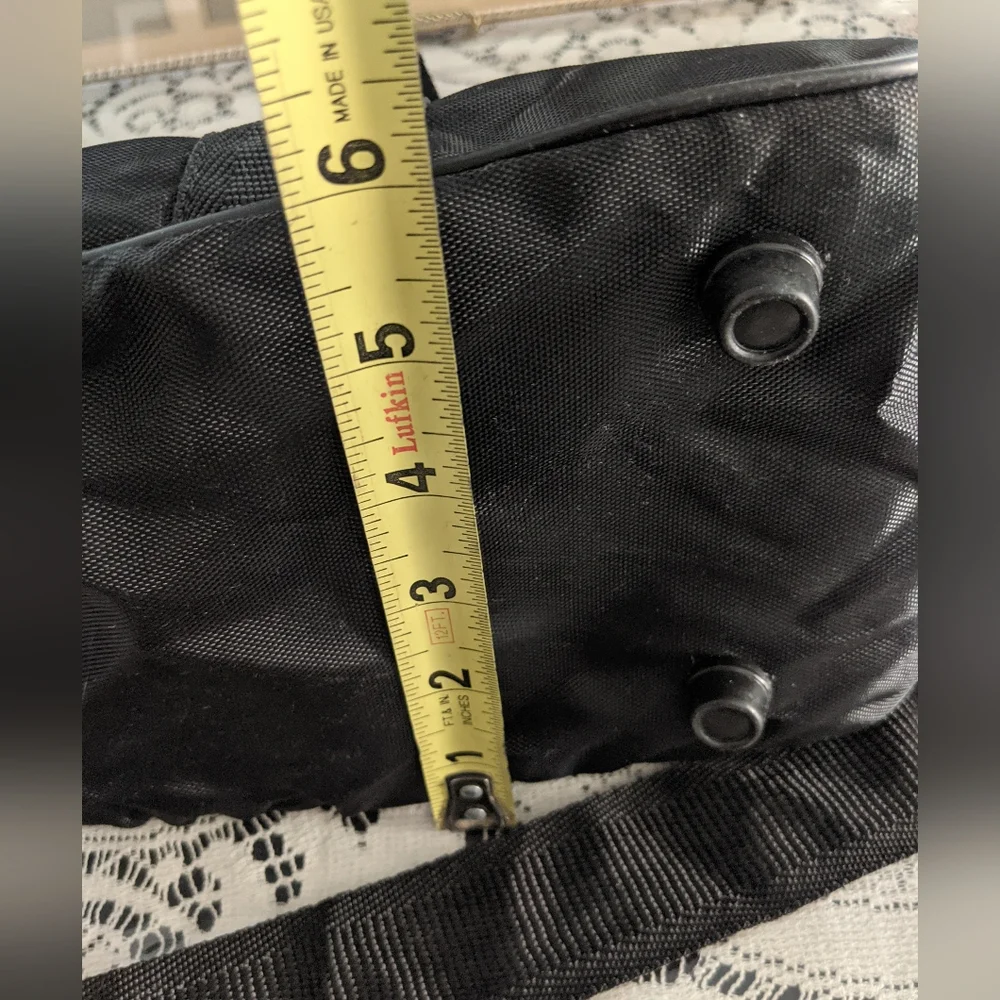 Vintage Rare Black Carryon Travel Duffle Sports Bag Crossbody Business Korean